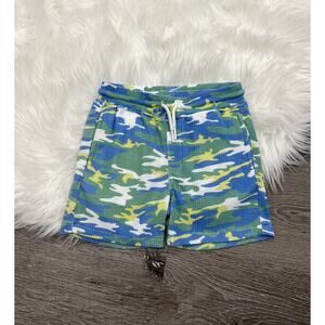 Superism Zhou Blue Camo Shorts Size 6 (MSRP $38)‎